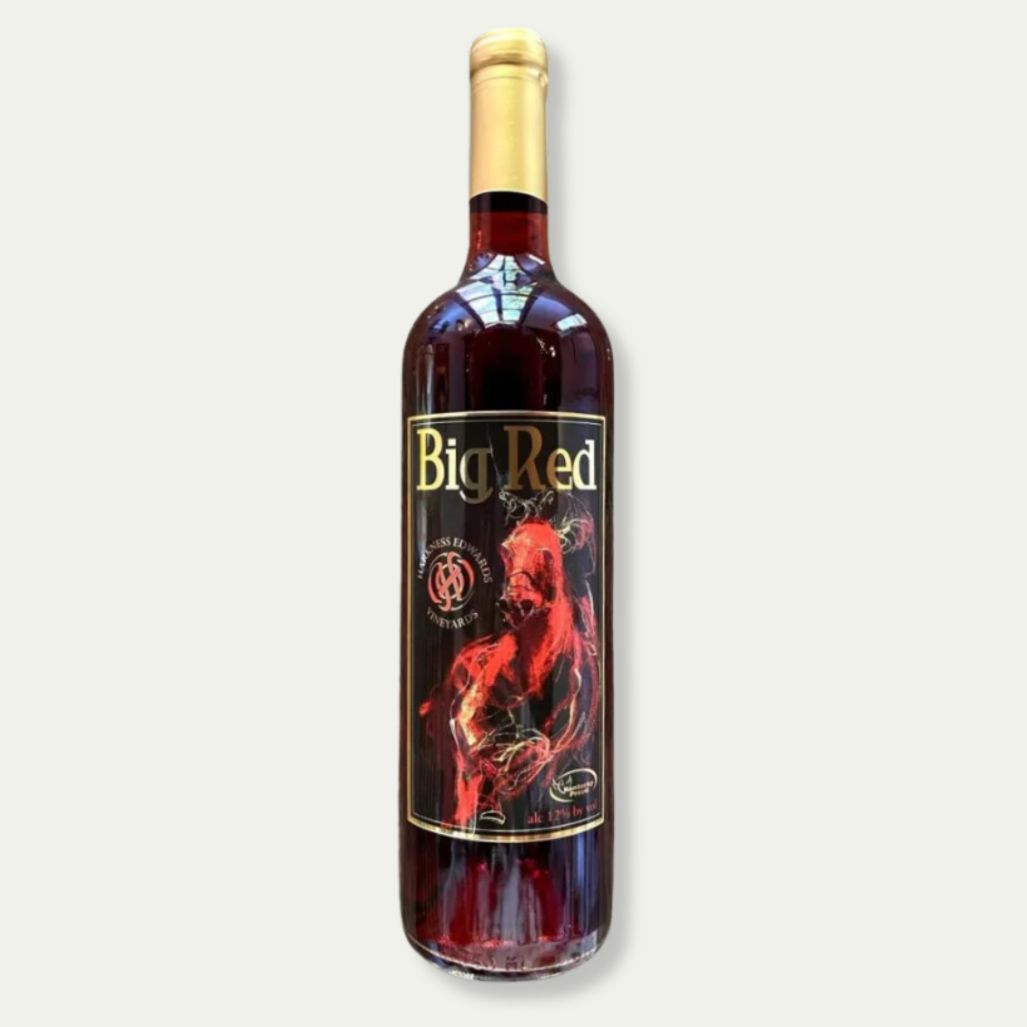 Big red shop wine